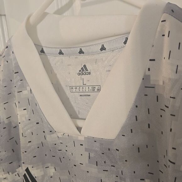 Mens camouflage Adidas soccer shirt men's size large - Picture 2 of 8